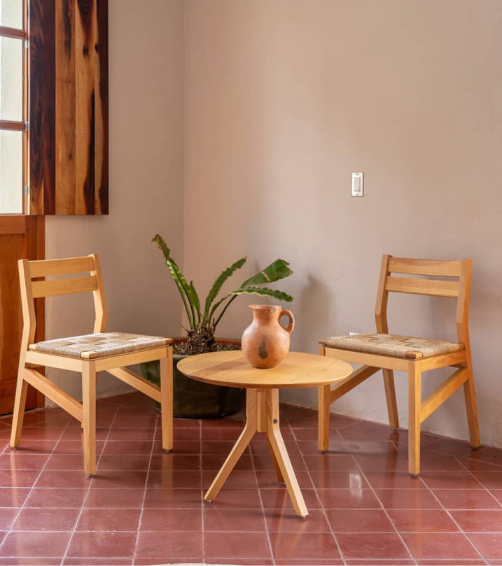 Silla Xtilu Asiento Tejido