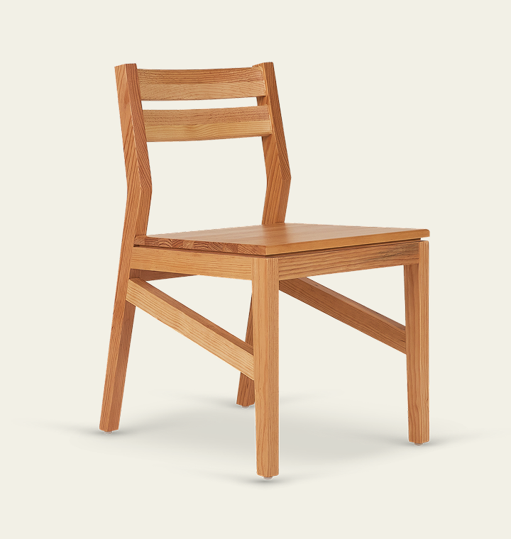 Silla Xtilu Asiento de Madera