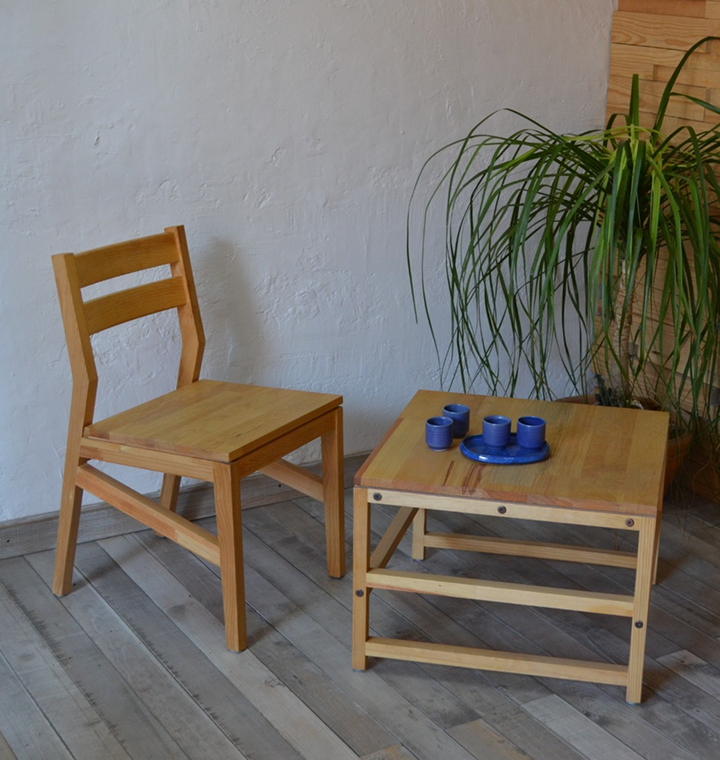 Silla Xtilu Asiento de Madera